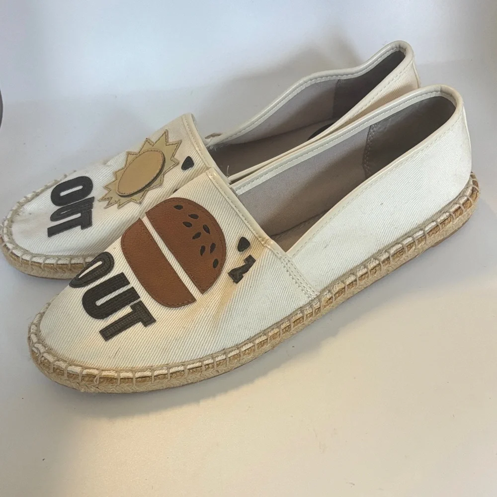 Circus by Sam Edelman women’s sz 10- Cream and Brown sun’s out bun’s out shoes